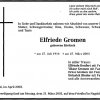 Kieltsch Elfriede 1916-2003 Todesanzeige
